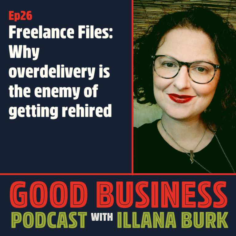 Why overdelivery is the enemy of getting rehired | GB26