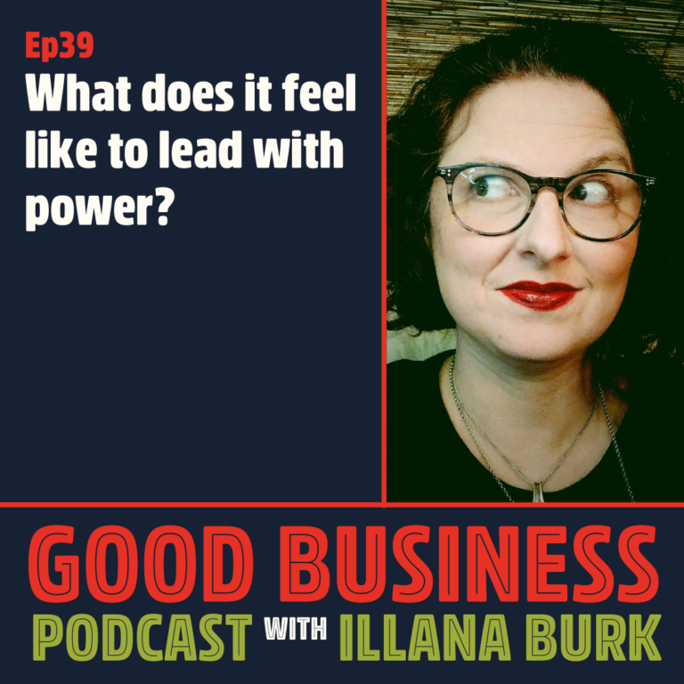 What does it feel like to lead with power? | GB39