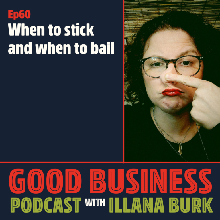 When to stick and when to bail | GB60